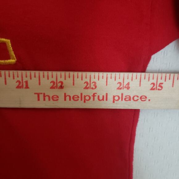 Victoria Jones Woman 1X (ESTIMATED) Cowboy Western Applique Rodeo‎ Red Shirt - Picture 7 of 9